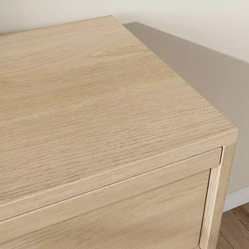 Comò a 7 cassetti per camera da letto, cassettiera alta 46 cm con 7 ampi cassetti, organizer in legno per casa, ufficio