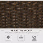 Set di sedie da pranzo da esterno in PE Rattan con cuscino, 2 sedie da pranzo in vimini per patio con schienale