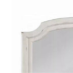 Specchio da comò Royal Hampton da parete, vetro bisellato, 38x47, bianco slavato rustico