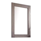 Royal Hampton Dresser Mirror with Rectangular Frame, Gray Brazilian Pine Wood