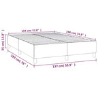 Struttura letto Grigio chiaro