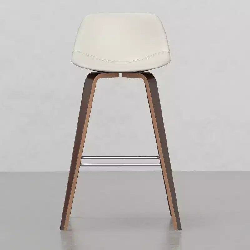 Sgabelli da bancone Okak Bentwood (set da 2), sgabelli da bar classici Harvard con struttura in legno curvato, sedute senza tempo per isola cucina