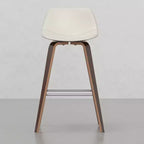 Sgabelli da bancone Okak Bentwood (set da 2), sgabelli da bar classici Harvard con struttura in legno curvato, sedute senza tempo per isola cucina