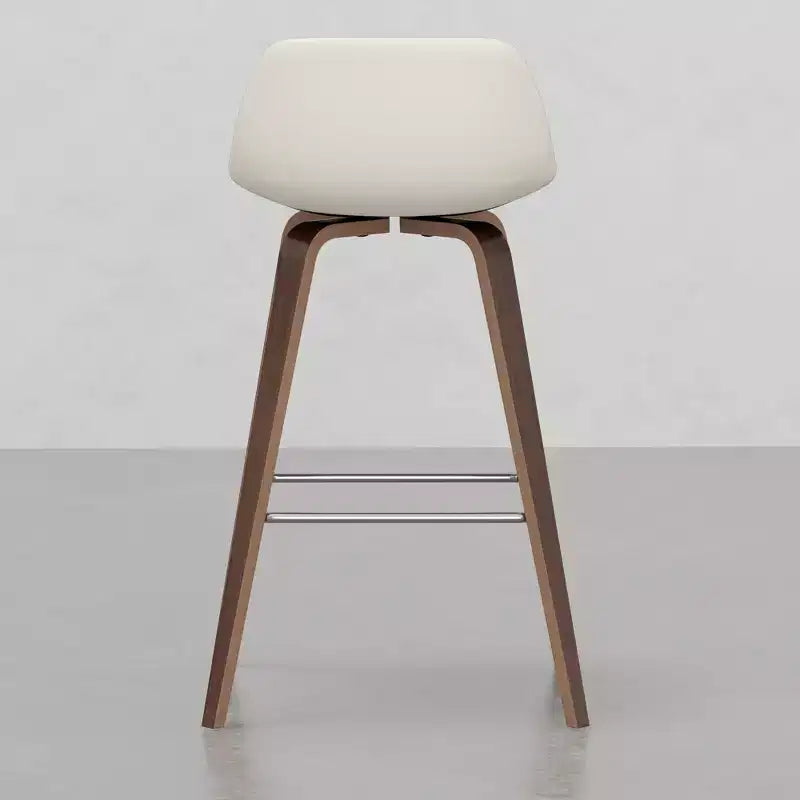 Sgabelli da bancone Okak Bentwood (set da 2), sgabelli da bar classici Harvard con struttura in legno curvato, sedute senza tempo per isola cucina