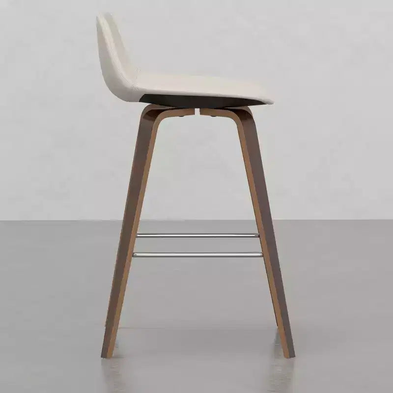 Sgabelli da bancone Okak Bentwood (set da 2), sgabelli da bar classici Harvard con struttura in legno curvato, sedute senza tempo per isola cucina