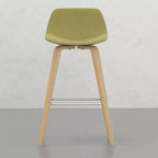 Sgabelli da bancone Okak Bentwood (set da 2), sgabelli da bar classici Harvard con struttura in legno curvato, sedute senza tempo per isola cucina