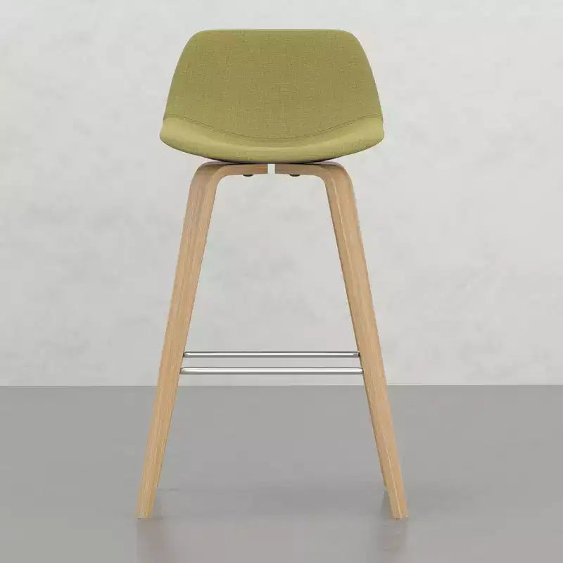 Sgabelli da bancone Okak Bentwood (set da 2), sgabelli da bar classici Harvard con struttura in legno curvato, sedute senza tempo per isola cucina