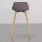 Sgabelli da bancone Okak Bentwood (set da 2), sgabelli da bar classici Harvard con struttura in legno curvato, sedute senza tempo per isola cucina
