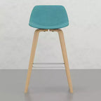 Sgabelli da bancone Okak Bentwood (set da 2), sgabelli da bar classici Harvard con struttura in legno curvato, sedute senza tempo per isola cucina