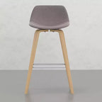 Sgabelli da bancone Okak Bentwood (set da 2), sgabelli da bar classici Harvard con struttura in legno curvato, sedute senza tempo per isola cucina