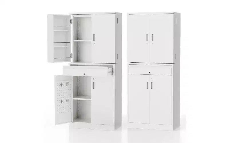 White Tool Storage Cabinet