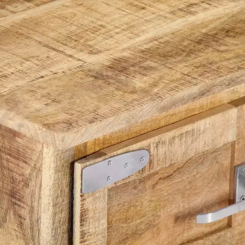 vidaXL Tavolino da caffè in legno massello di mango naturale Compatto