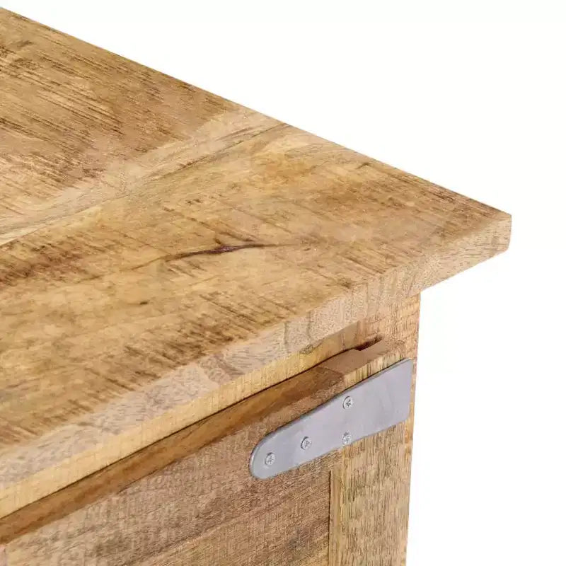 vidaXL Tavolino da caffè in legno massello di mango naturale Compatto