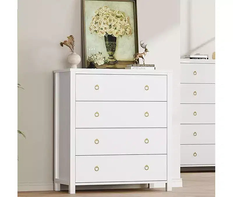 Comò per camera da letto, Comò alto per armadio con cassetti, Mobile contenitore con cassetti, Organizer per cassetti per soggiorno