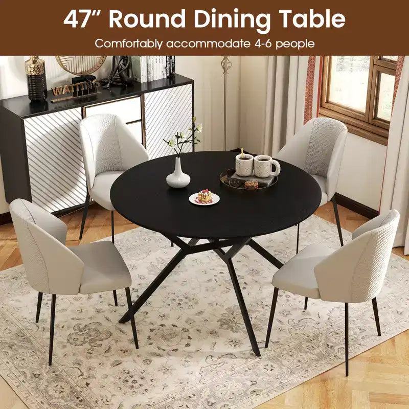 Tavolo da pranzo pieghevole Costway Tavolo da cucina rotondo allungabile da 120 cm con ante a ribalta per la casa