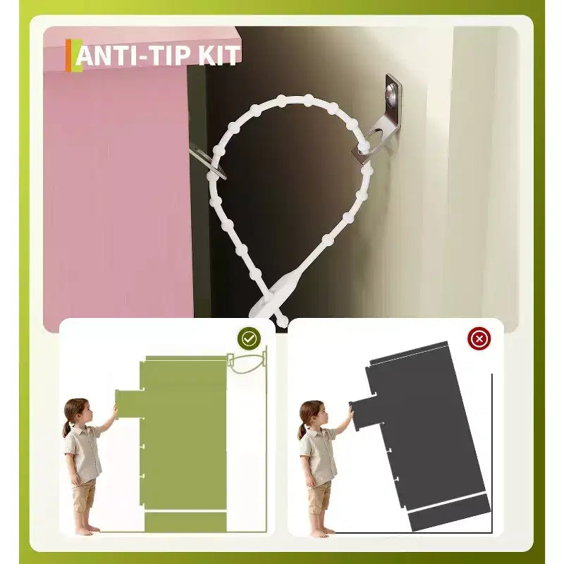 Comodino alto a 5 cassetti con guide a chiusura silenziosa, organizer contenitore resistente all'acqua per corridoio, armadio e camera da letto, armadietto dal design sottile salvaspazio