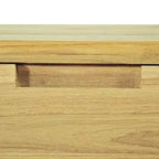 vidaXL Tavolino da caffè 80x80x40 cm in Teak Massello