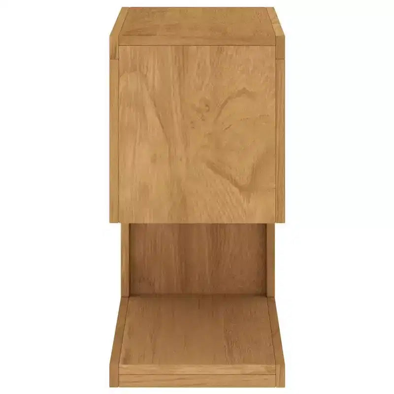 vidaXL Tavolino da caffè 45x30x60 cm Legno massello di teak