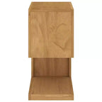 vidaXL Tavolino da caffè 45x30x60 cm Legno massello di teak