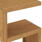 vidaXL Tavolino da caffè 45x30x60 cm Legno massello di teak