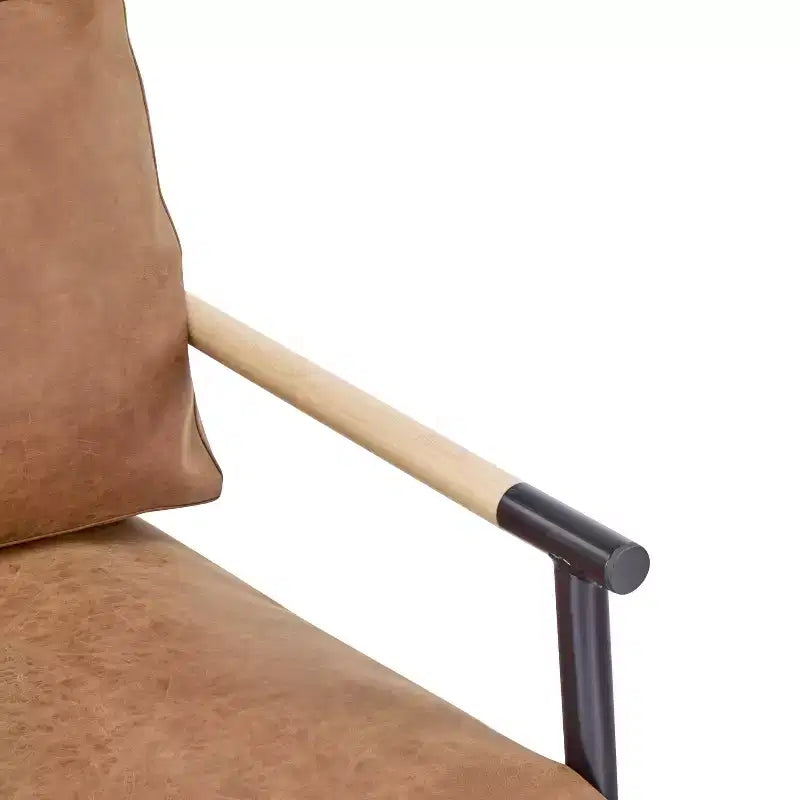 MAYEERTY 27.56 Poltrona moderna, cuscini in peluche, struttura in metallo, soggiorno, ufficio, multicolore