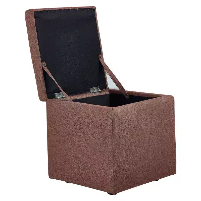 MAYEERTY Pouf Contenitore Multifunzionale, Imbottito, Uso Domestico