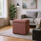 MAYEERTY Pouf Contenitore Multifunzionale, Imbottito, Uso Domestico