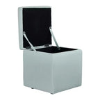 MAYEERTY Pouf Contenitore Multifunzionale, Imbottito, Uso Domestico