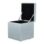 MAYEERTY Pouf Contenitore Multifunzionale, Imbottito, Uso Domestico