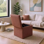 MAYEERTY Pouf Contenitore Multifunzionale, Imbottito, Uso Domestico