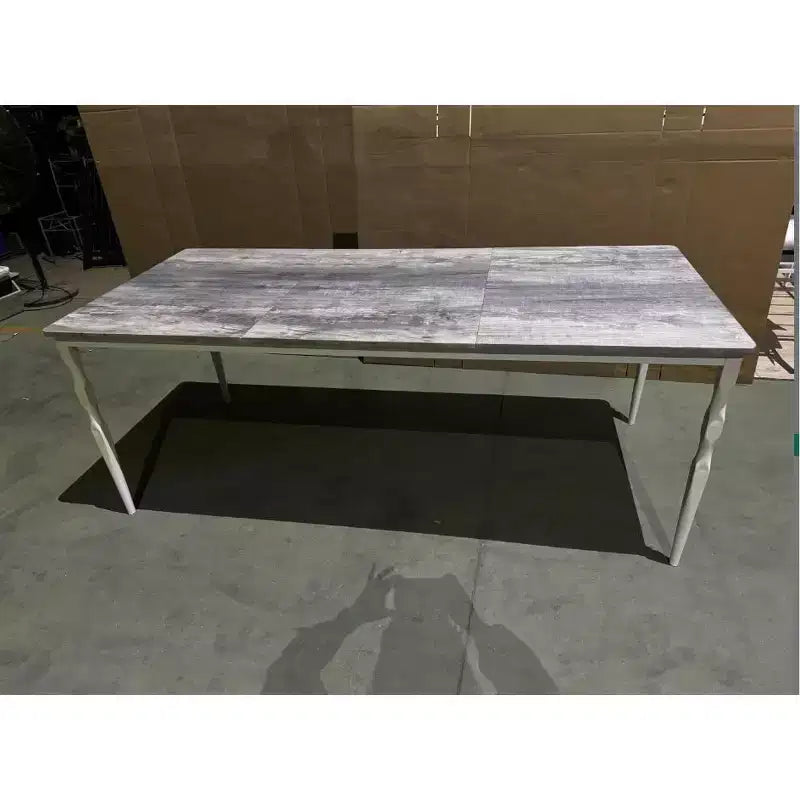 Tavolo Lungo da 1.8M con Gambe Irregolari - Confezione Singola