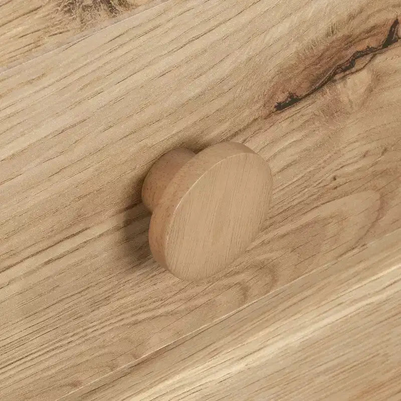 GDFStudio Halden Tavolino da caffè con ripiano sollevabile e vano portaoggetti nascosto in legno stile rustico