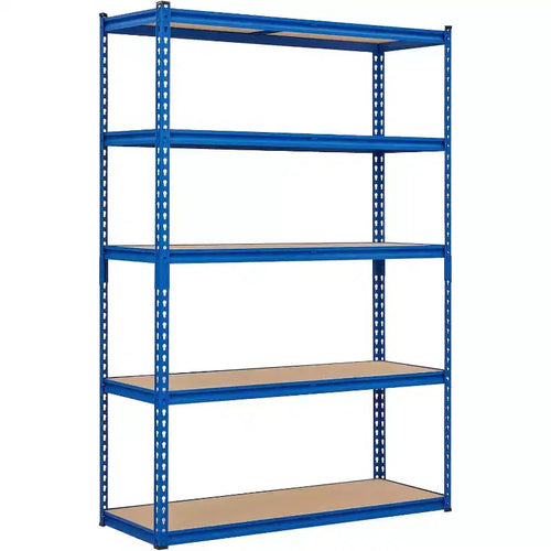 5 Tier Garage Storage Shelves, 2500LBS Capacity Metal Shelving Unit for Garage, Industrial, Warehouse, Kitchen, Closet,48 W x 18 D x 71 H