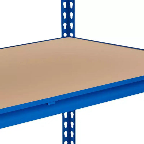 Scaffalatura a 5 Ripiani per Garage, Capacità 1134 kg, Scaffale in Metallo per Garage, Industriale, Magazzino, Cucina, Ripostiglio, 122 L x 46 P x 180 A cm
