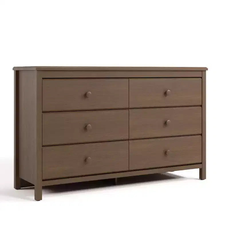Comodino a 6 cassetti Storkcraft Alpine