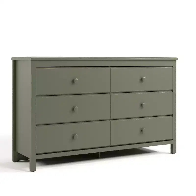 Comodino a 6 cassetti Storkcraft Alpine
