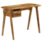 vidaXL Scrivania 110x50x76 cm Legno Massello di Mango