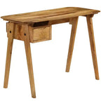 vidaXL Scrivania 110x50x76 cm Legno Massello di Mango