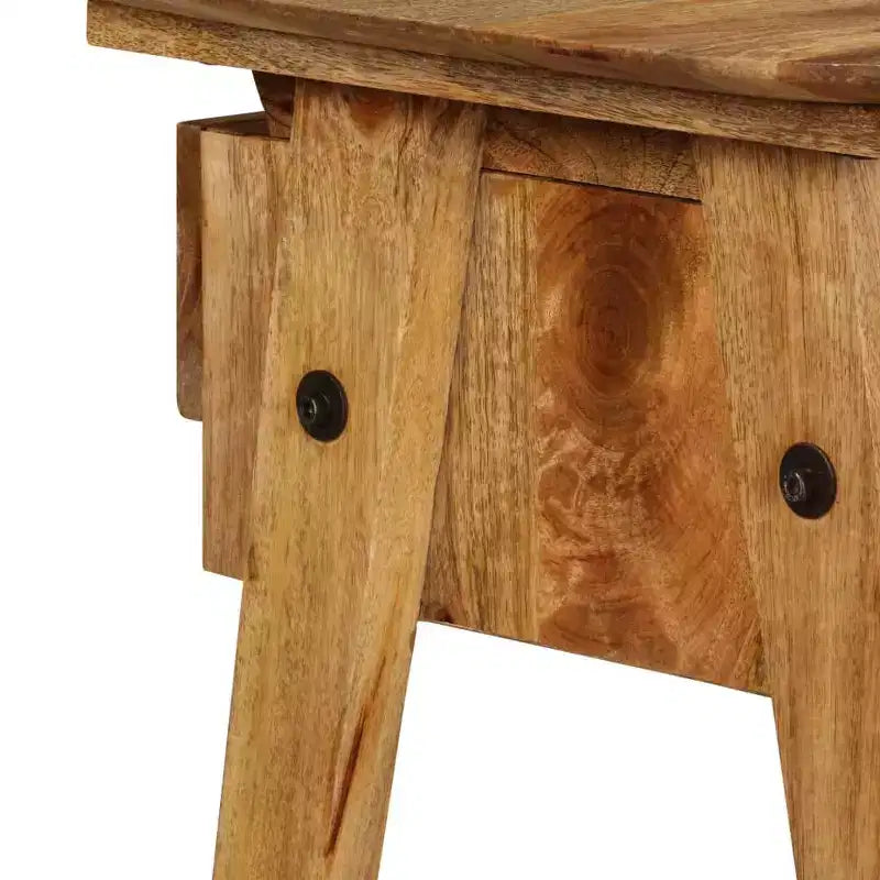 vidaXL Scrivania 110x50x76 cm Legno Massello di Mango