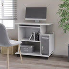 vidaXL Scrivania per Computer Scrivania Gaming Tavolo da Ufficio con Ripiano in Legno Ingegnerizzato
