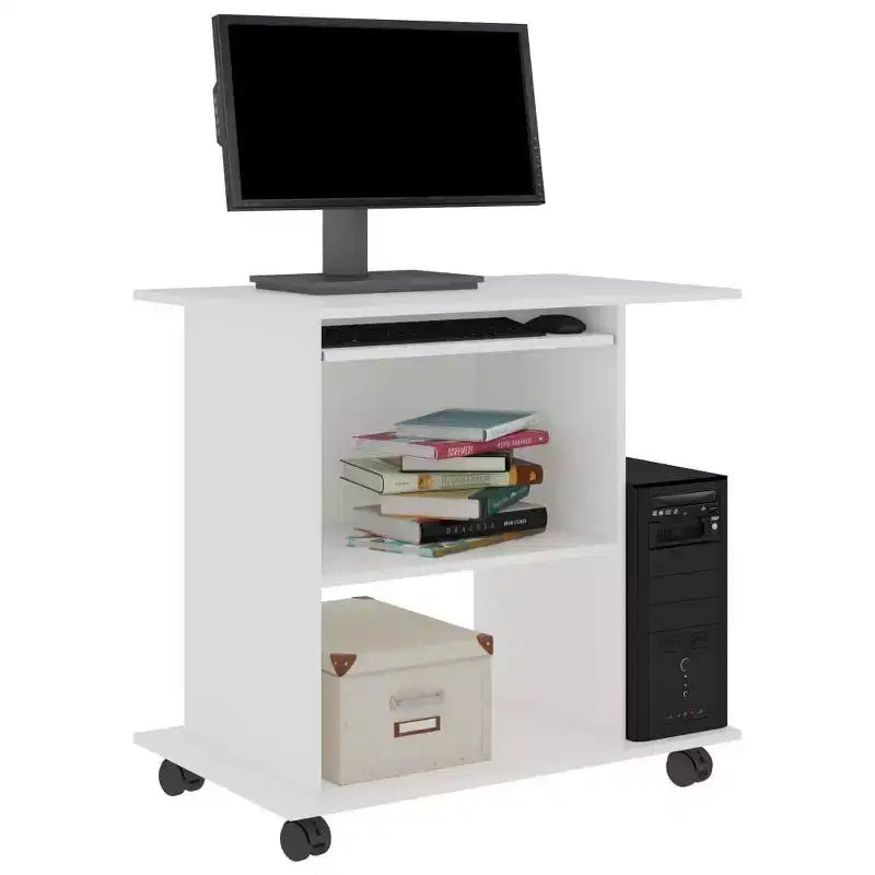 vidaXL Scrivania per Computer Scrivania Gaming Tavolo da Ufficio con Ripiano in Legno Ingegnerizzato