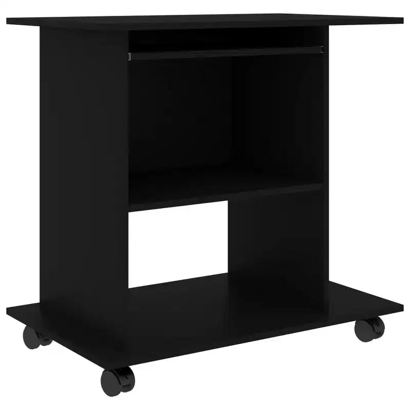 vidaXL Scrivania per Computer Scrivania Gaming Tavolo da Ufficio con Ripiano in Legno Ingegnerizzato