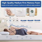 Dyonery 10 Materasso RV rinfrescante in memory foam al gel di tè verde, rivestimento in Tencel, rigidità media e certificato CertiPUR-US per camper/roulotte (materasso in scatola)