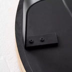 TUYOHW 33.86 Tavolino da caffè retrò con piano a ribalta e gambe in metallo, elegante tavolino laterale per soggiorno, tavolino rotondo, capacità di 220 libbre, decorazione per la casa
