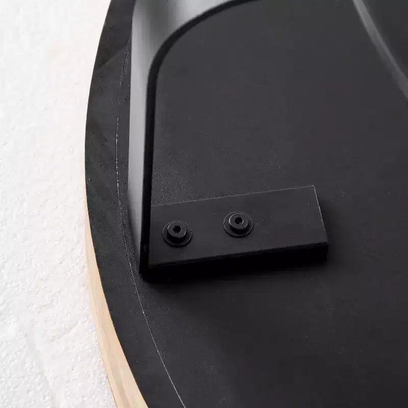 TUYOHW 33.86 Tavolino da caffè retrò con piano a ribalta e gambe in metallo, elegante tavolino laterale per soggiorno, tavolino rotondo, capacità di 220 libbre, decorazione per la casa