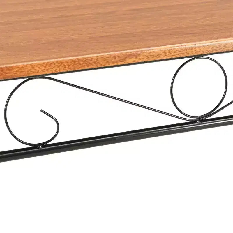vidaXL Tavolo da Pranzo Marrone 120x70x75 cm in MDF