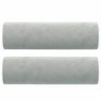 vidaXL Divano a 2 posti con cuscini decorativi Grigio chiaro 47,2 Velluto