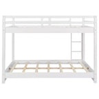 Luxystar Letto a Castello in Legno Queen Size con Letto Estraibile per la Stanza dei Bambini e l'Appartamento