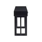 Consolle Okak stile moderno artistico con 3 cassetti, elegante tavolo da ingresso con gambe a incrocio, tavoli da foyer per ingresso, soggiorno