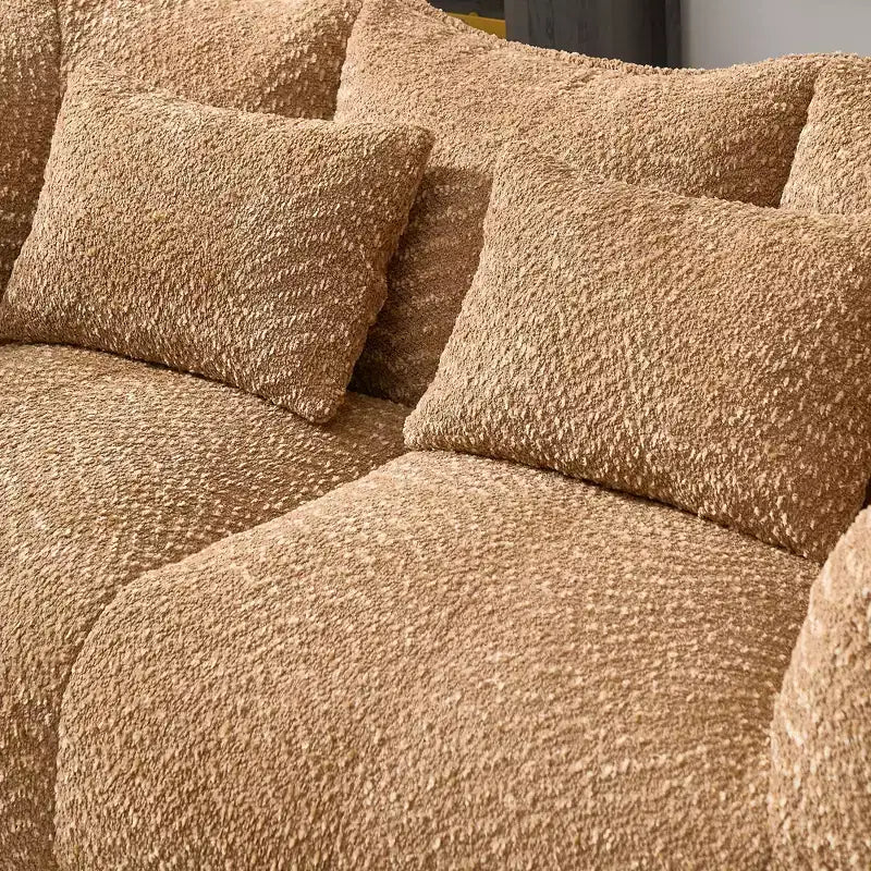 TUYOHW Poltrona Sacco con Braccioli, Divano da Terra in Schiuma ad Alta Resilienza per 2, Comoda Poltrona Divano Lazy per un Salotto Moderno